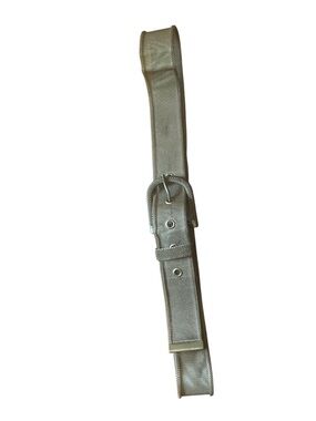 Gold Metallic Mesh Waist Belt - Champagne Gold Heavy Metal With Special Details